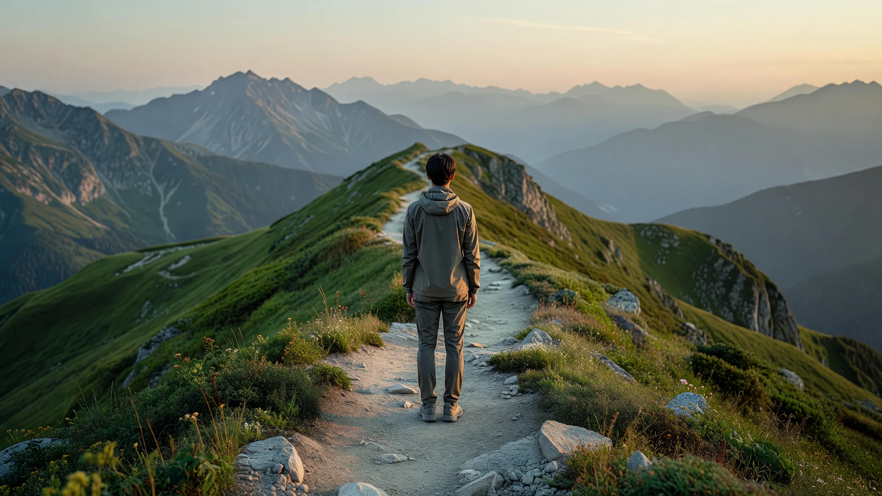 稜線ハイキング